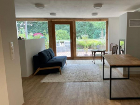 Schöne Wohnung mit Sonnenterrasse und Kamin